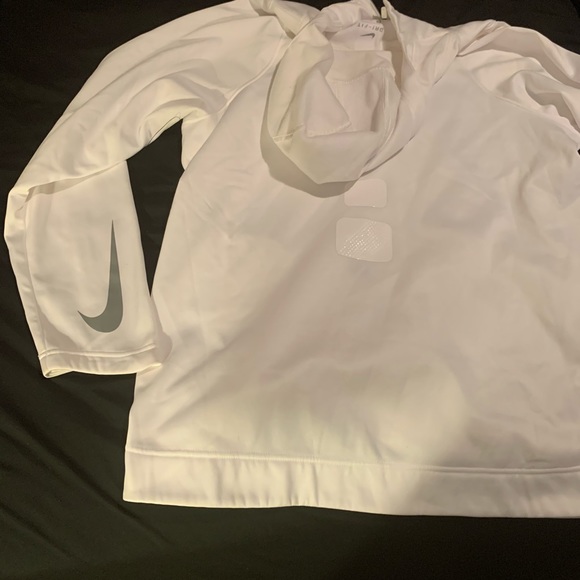 MENS NIKE SWEATER WHITE LIKE NEW CONDITION - Picture 7 of 9